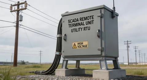 Utility SCADA infrastructure