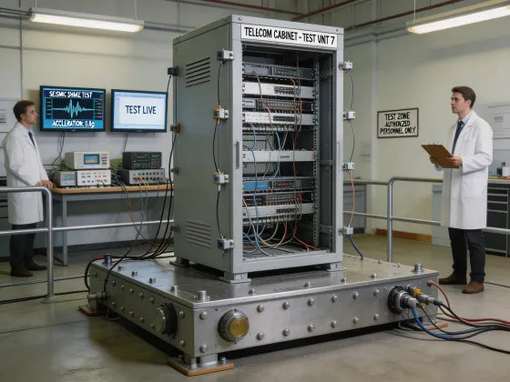 NEBS Level 3 seismic testing